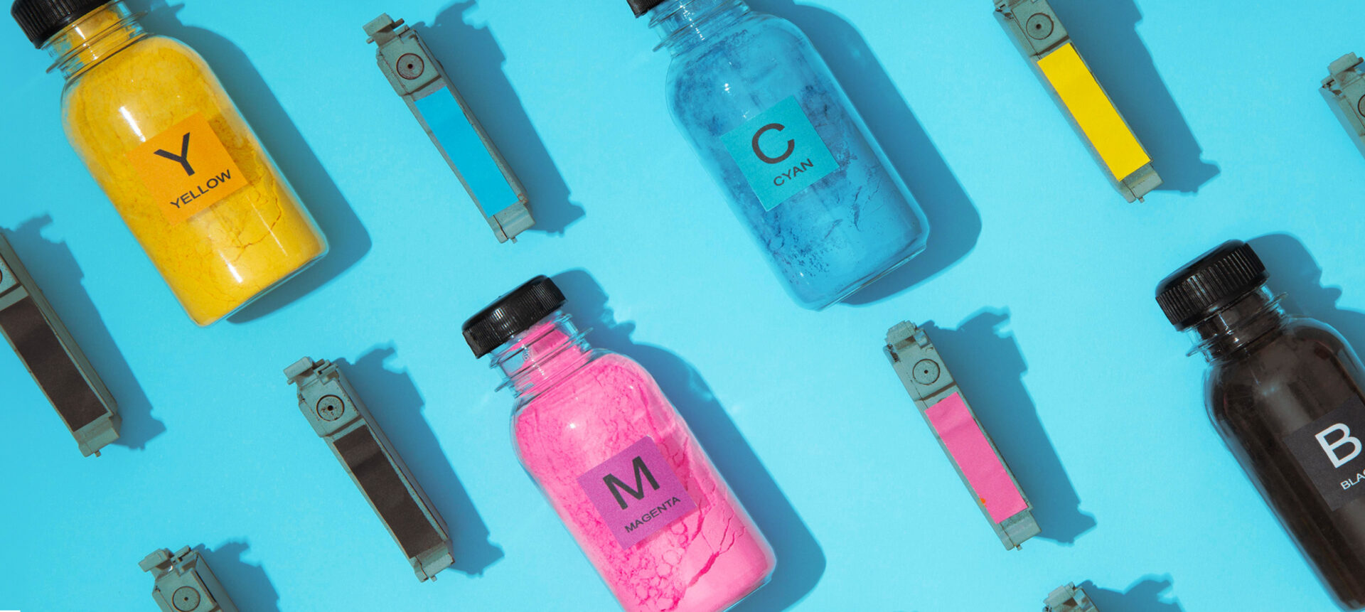 Farbe für Digitaldruck (CMYK)